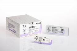 Викрил плюс 3-0 22мм VCP311 70см