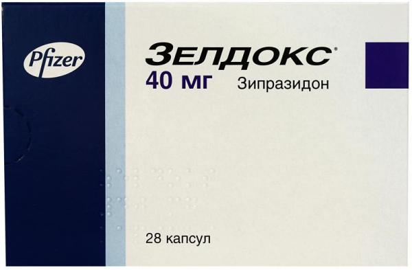 Зелдокс 40 мг №28 капсулы