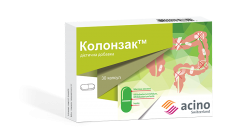 Колонзак капсулы диетическая добавка №30 