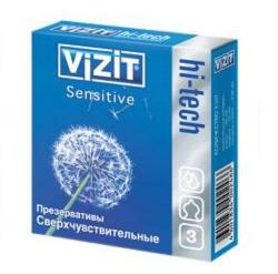 Презервативы Визит HI-TECH №3 сверхчувствительные Vizit