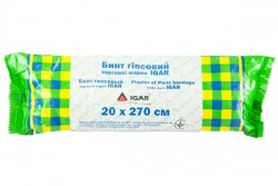 IGAR бинт гипсовый 20х270 см