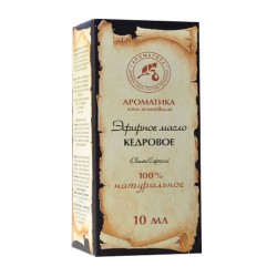 Масло эфирное кедровое, 10 мл - Ароматика