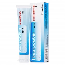 Гепатромбин крем от варикоза 50000 МЕ 40 г
