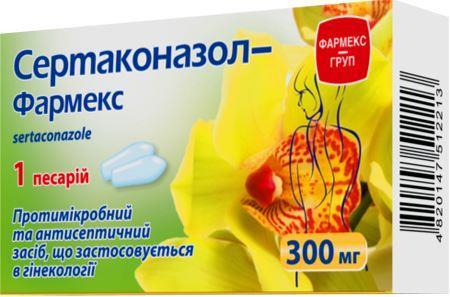 Сертаконазол-Фармекс 300 мг N1 пессарии