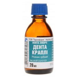 Дента зубные капли, 20 мл