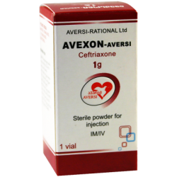 Авексон 1 г №1 порошок для приготовления раствора для инъекций