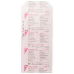 Medipore + Pad адгезивная повязка для закрытия ран (3571E), 10 см х 25 см