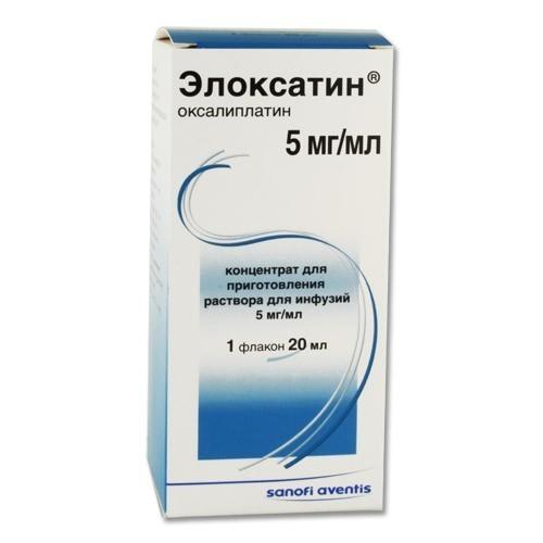 Элоксатин 5мг/мл 50 мг N1 концентрат для инфузий Спец.