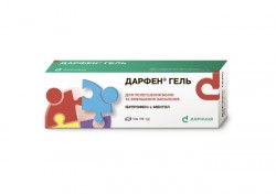 Дарфен гель при боли в суставах и мышцах, 100 г - Дарница 