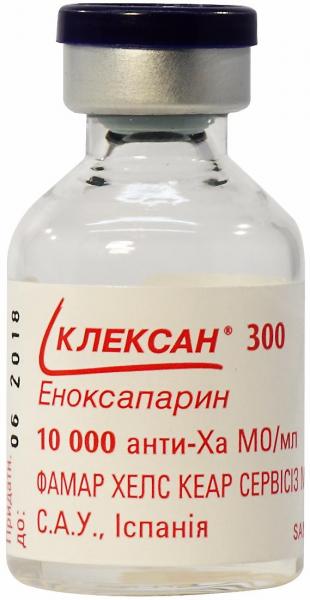 Клексан 300 Еноксапарин 3 мл раствор для инъекций: инструкция, цена ...