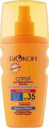 Биокон SPF 35 спрей безопасный загар