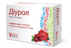 Диурол капсулы по 350 мг, 30 шт.