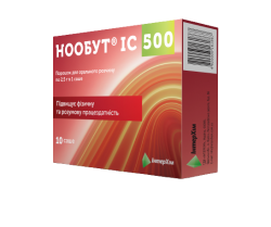Нообут IC 500 мг, в саше по 2,5 г, 10 шт.