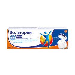 Вольтарен Форте эмульгель 2,32%, в тубе по 100 г