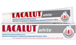 Зубная паста Лакалут Вайт (Lacalut white), 75 мл