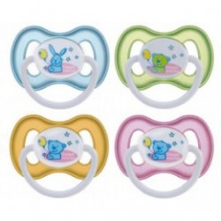Соска-пустышка PT13 силиконовая ортодонтическая для детей (0-3 месяцев)