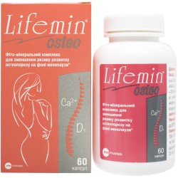 Лайфемин Остео диетическая добавка при менопаузе, капсулы, 60 шт.