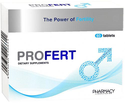 Проферт таблетки для улучшения функционирования репродуктивной системы у мужчин, 60 шт.