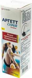 Аргетт спрей 4% 12.5г раствор накожный