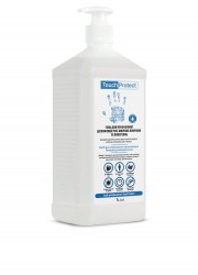 Антисептик гель для дезинфекции рук, тела и поверхностей Touch Protect, 1 л
