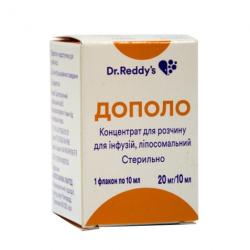 Дополо 2 мг/мл 10 мл (20 мг/10 мл) концентрат для раствора для инфузий