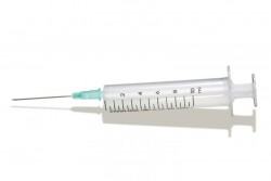 Шприц одноразовый 10 мл двухкомпонентный с иглой Луер