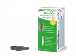 Ланцеты OneTouch Delica Plus, 25 шт.