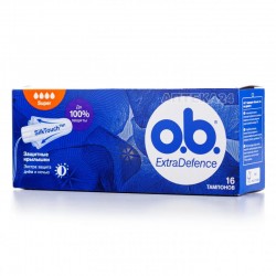 Тампоны o.b. ExtraDefence Super, 16 шт.