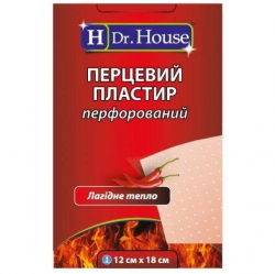 Лейкопластырь H Dr.House 12х18см перцовый