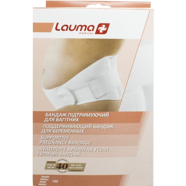 Lauma бандаж поддерживающий для беременных 103 размер 4 (XL)