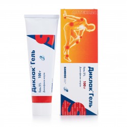 Диклак гель от боли в суставах и мышцах 5%, 100 г + Диклак гель от боли в суставах и мышцах 5%, 50 г 