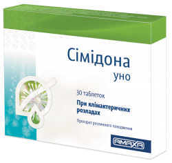 Симидона Уно таблетки по 6,5 мг, 30 шт.