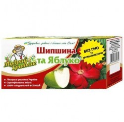 Фиточай "Мудрый Травник" шиповник + яблоко, фильтр-пакет 1.5 г, 20 шт.