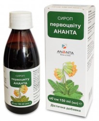 Сироп первоцвета Ананта, 150 мл