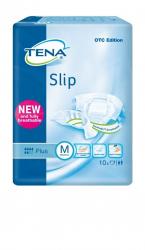 Подгузники 10 TENA Slip Plus Меdium дышащие