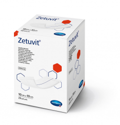 Повязка сорбционная Zetuvit 10см х 10см №25