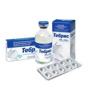 Тебрис 200 мг №20 таблетки