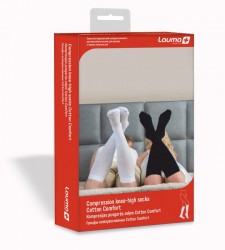 Гольфы Lauma медицинские компрессионные хлопковые без мыска, Cotton Line II класс, модель AD 209, размер 4D, натуральные, 1 пара