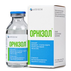 Орнизол раствор по 5 мг/мл, 100 мл