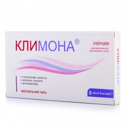 Климона гель для интимной гигиены увлажняющий в тубах по 5 мл, 5 шт.