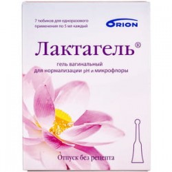 Лактагель гель вагинальный для интимной гигиены в тюбиках по 5 мл, 7 шт. Акция
