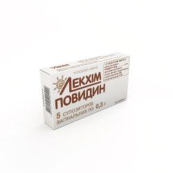 Повидин свечи 0.3 г №5 Лекхим