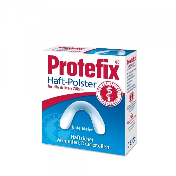 Протефикс фиксирующие прокладки для зубных протезов (нижняя челюсть), 30 шт.