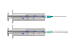 Шприц Arterium одноразовый стерильный двухкомпонентный с 2 иглами 20 мл
