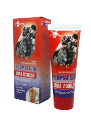Ревмагель крем на гелевой основе средство от боли в спине, 75 мл - Сила Лошади
