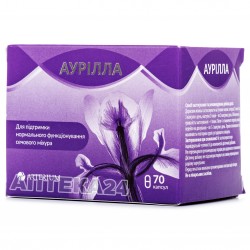 Аурилла капсулы для поддержки нормального функционирования мочевого пузыря, 70 шт.