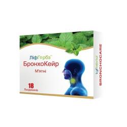 ЛифГербз БронхоКейр мята №18 (9х2) блистер