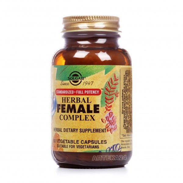 Solgar herbal female complex капсулы отзывы