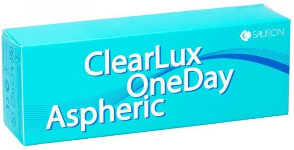 Контактные линзы ClearLux One Day Aspheric 30 шт. 8.6 -00.75