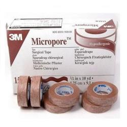 Микропор 1.25см х 9.1м 1533-0 лейкопластырь бежевый